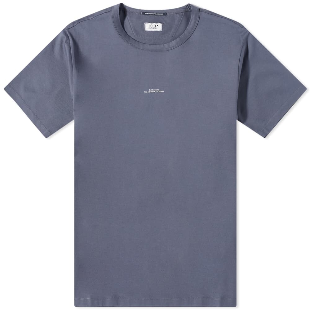 

Футболка C.P. Company Metropolis Centre Logo Tee, Серый