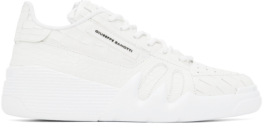

Белые кроссовки Talon Giuseppe Zanotti