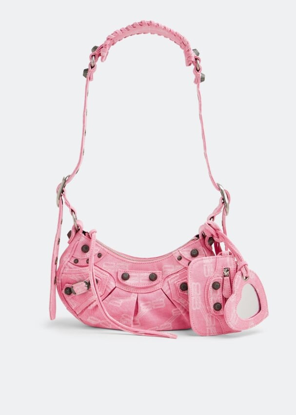 

Сумка BALENCIAGA Le Cagole XS shoulder bag, розовый
