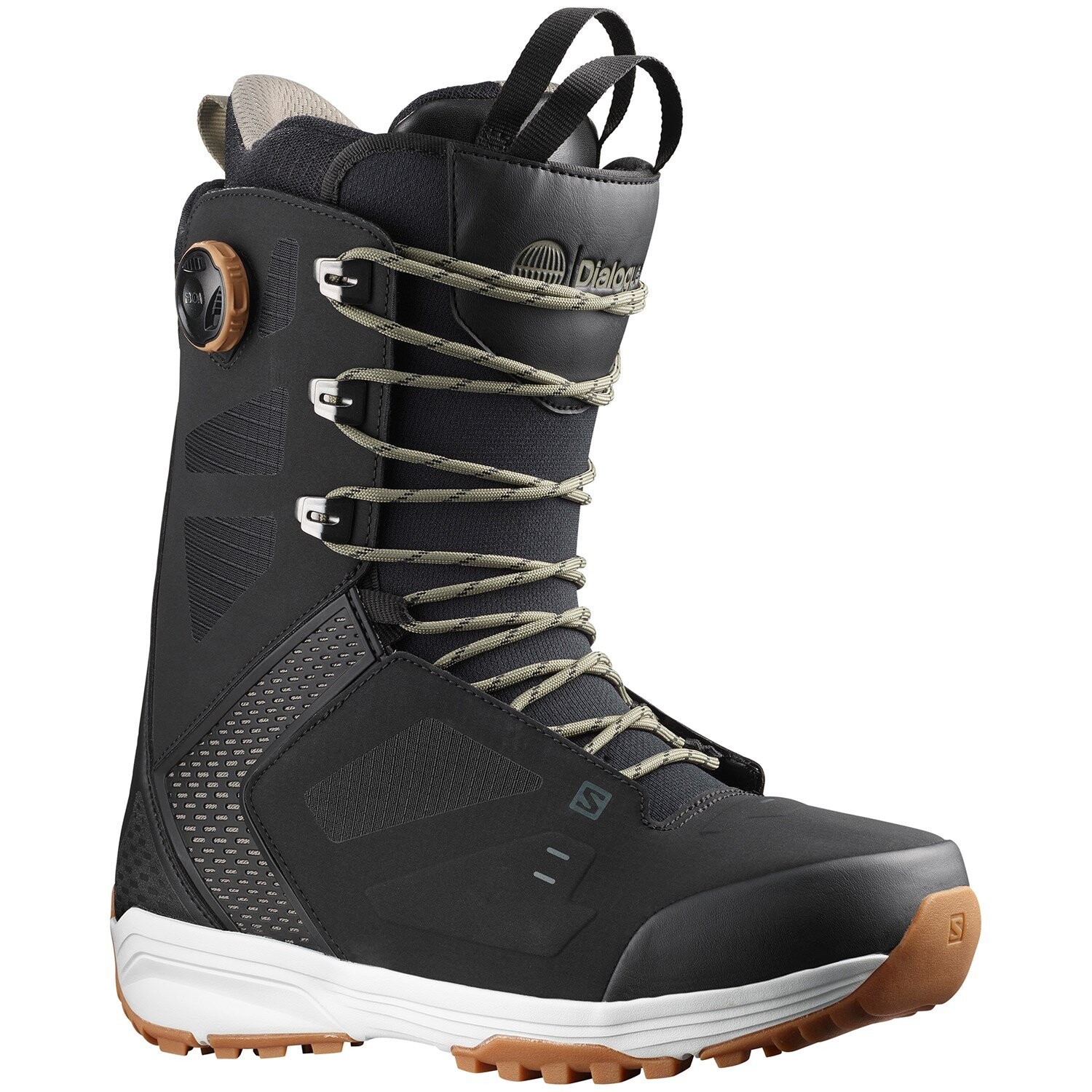

Ботинки для сноуборда Salomon Dialogue Lace SJ Boa 2023, черный