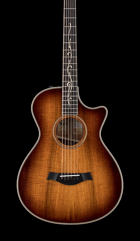 Гитара Taylor K22ce 12-ладовая V-класса AA Hawaiian Koa #62195, коричневый