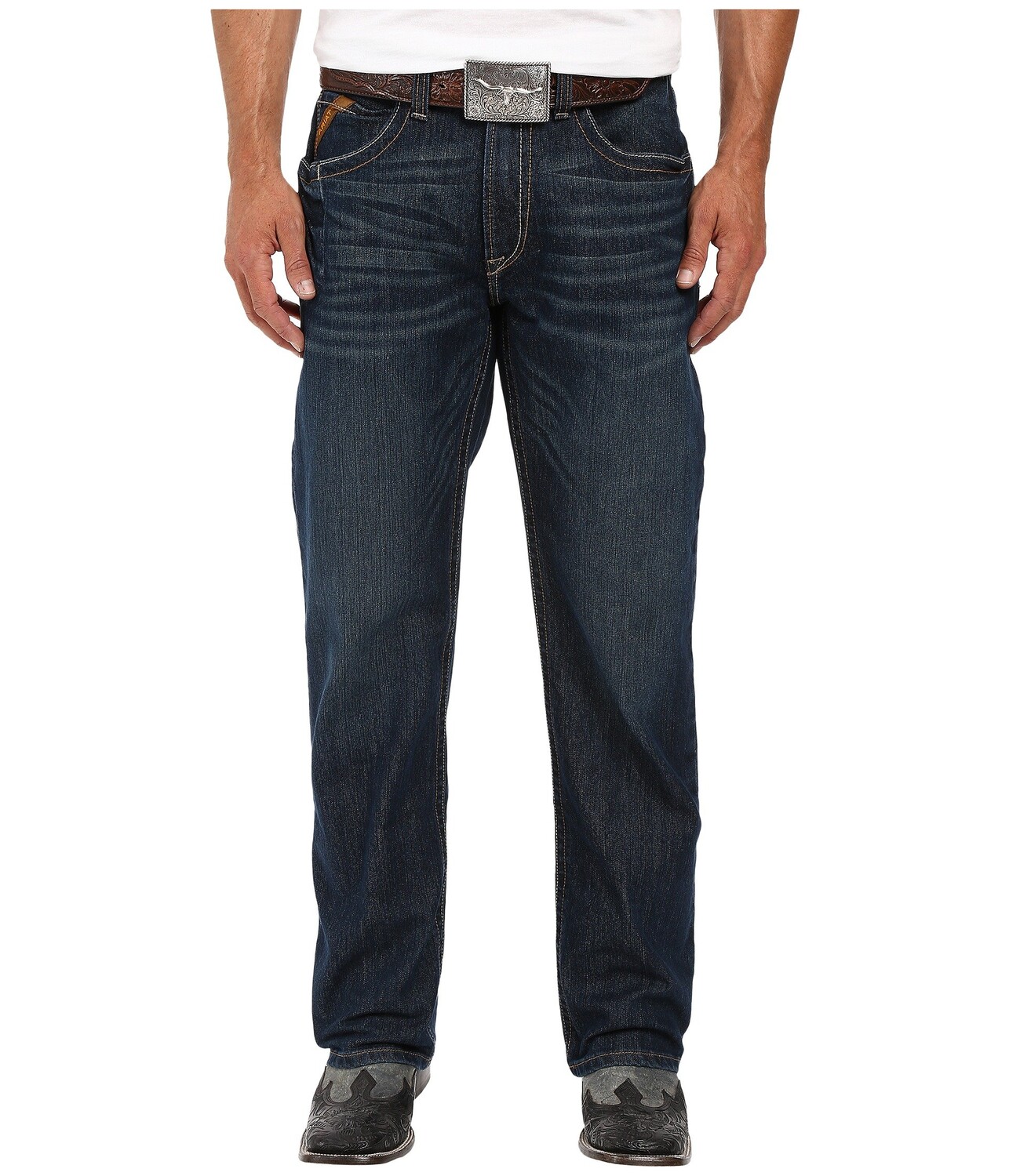 

Джинсы Ariat, Rebar M4 Low Rise Bootcut Jeans in Bodie