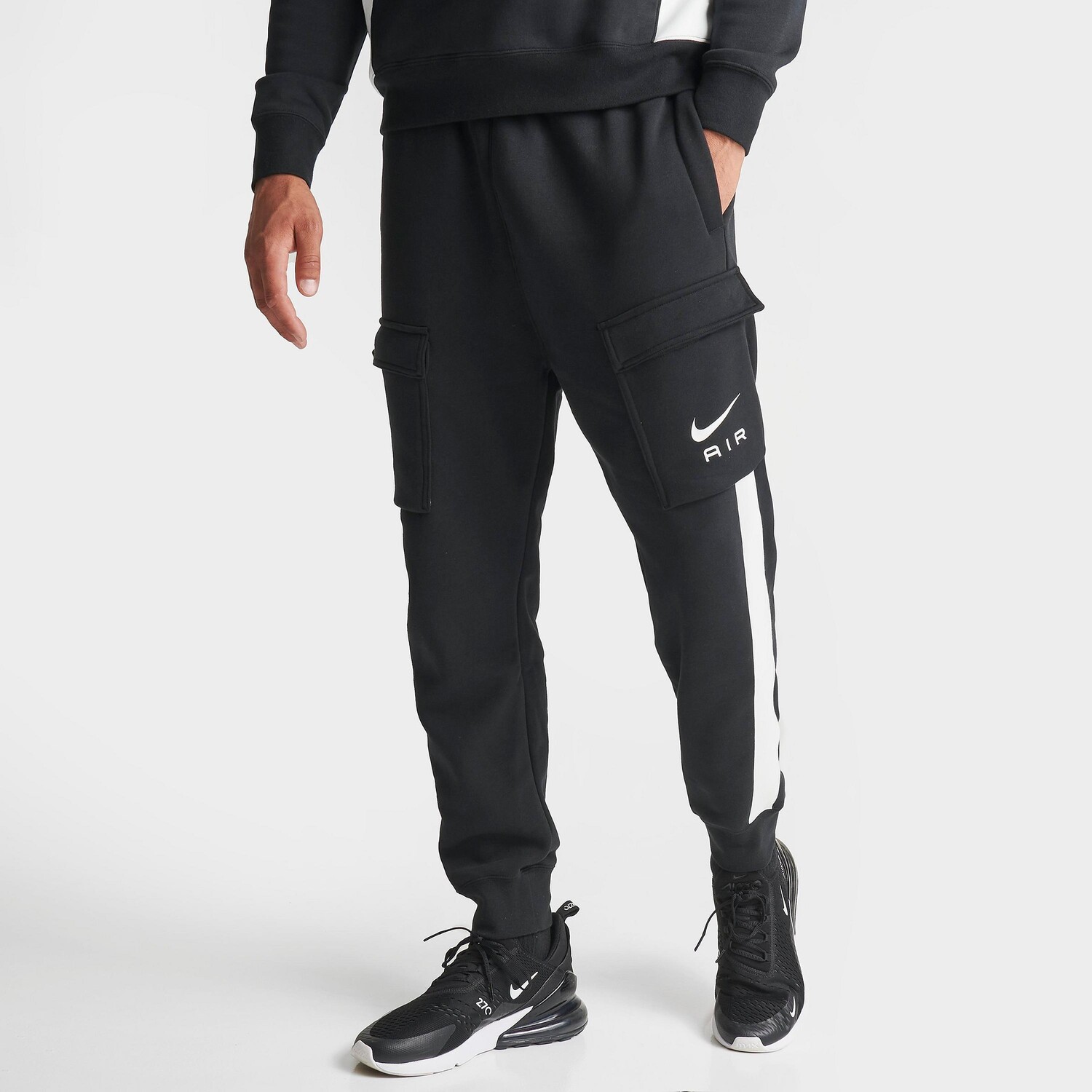 

Мужские брюки-карго из флиса Nike Air Retro, черный