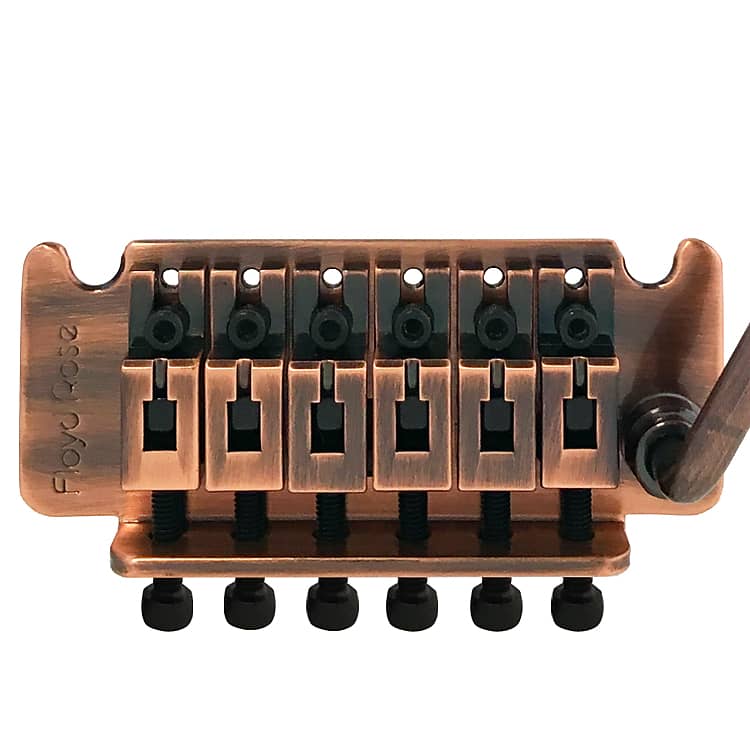Система тремоло без тонкой настройки — античная бронза Floyd Rose Non-Fine Tuner korg pitchblack pb x mini pedal tuner