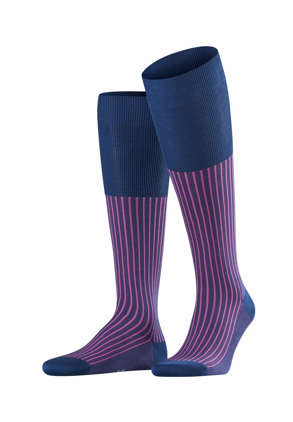 

Носки OXFORD STRIPE KNEE-HIGH BUSINESS & CASUAL FALKE, королевский синий (6000)