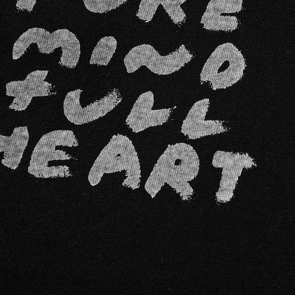 

Черная футболка с надписью Comme des Garçons Black x Nike, черный