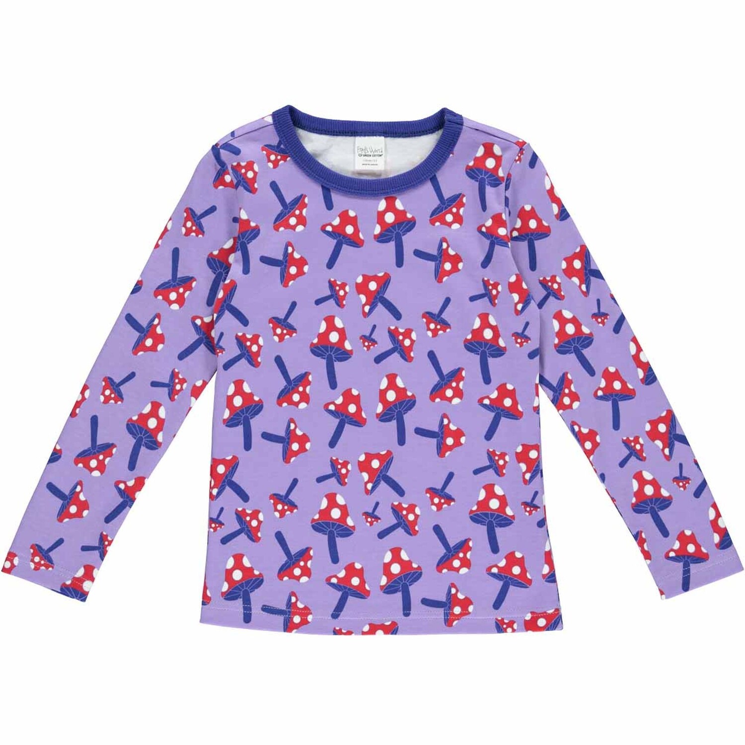 

Футболка Fred´s World by GREEN COTTON Langarm, цвет Paisley/blue/Lollipop