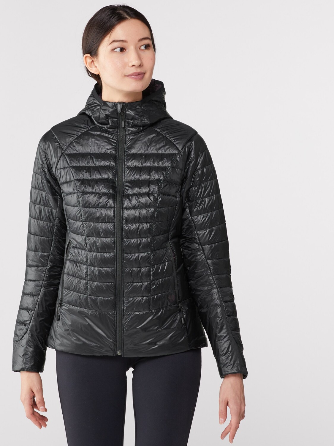 

Утепленная толстовка Ghost Shadow – женская Mountain Hardwear, черный