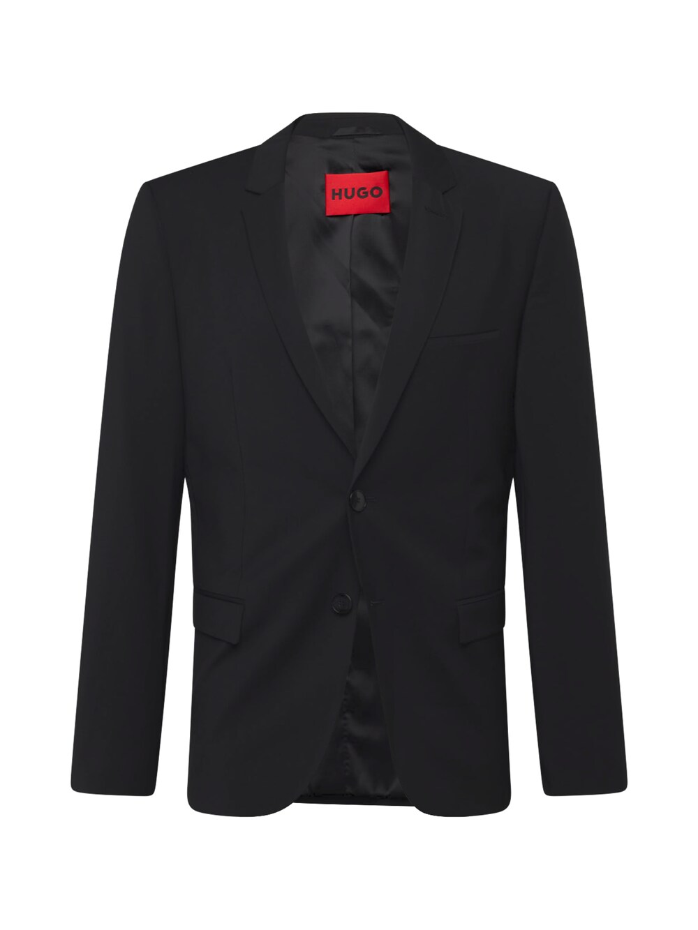 Деловой пиджак приталенного кроя HUGO Arti, черный пиджаки hugo пиджак arti