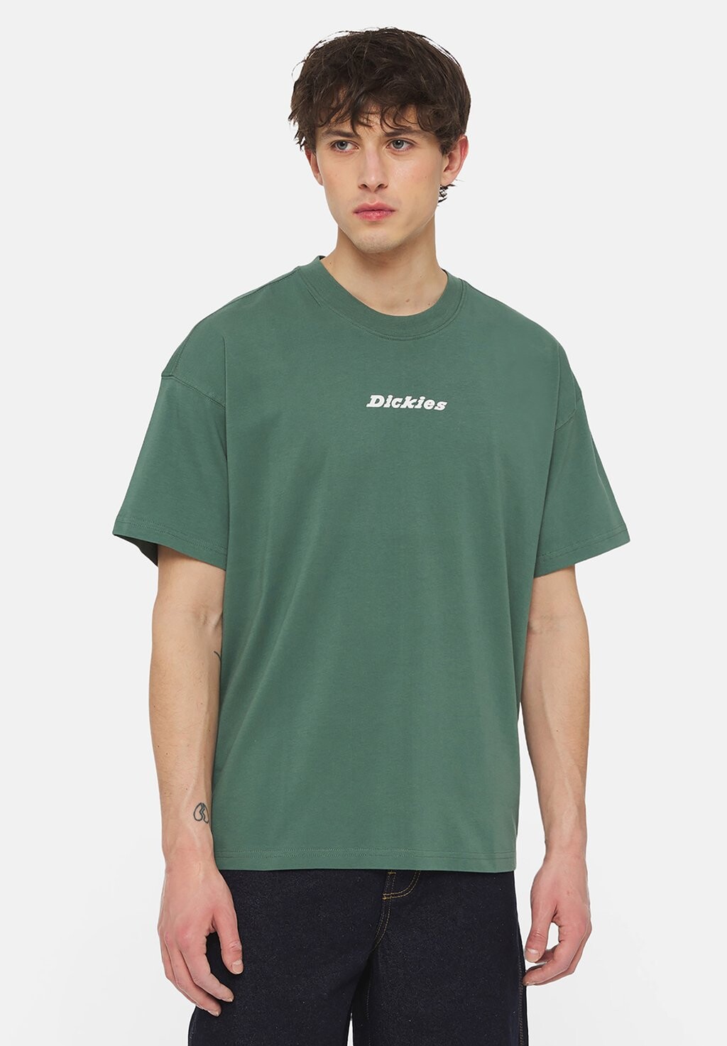 

Футболка с принтом Enterprise Ss Dickies, цвет dark forest