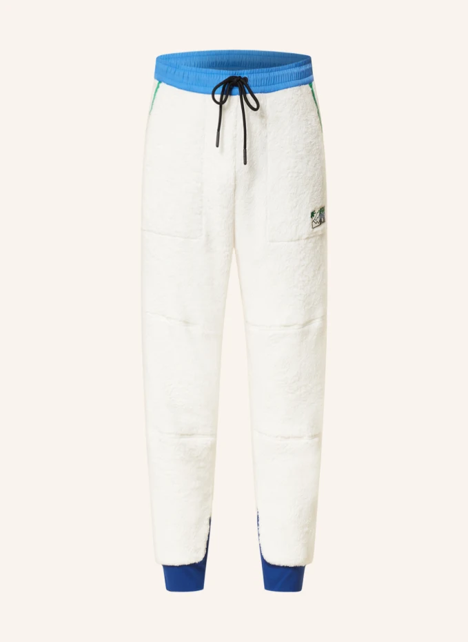 

Меховые брюки тедди Moncler Grenoble, синий