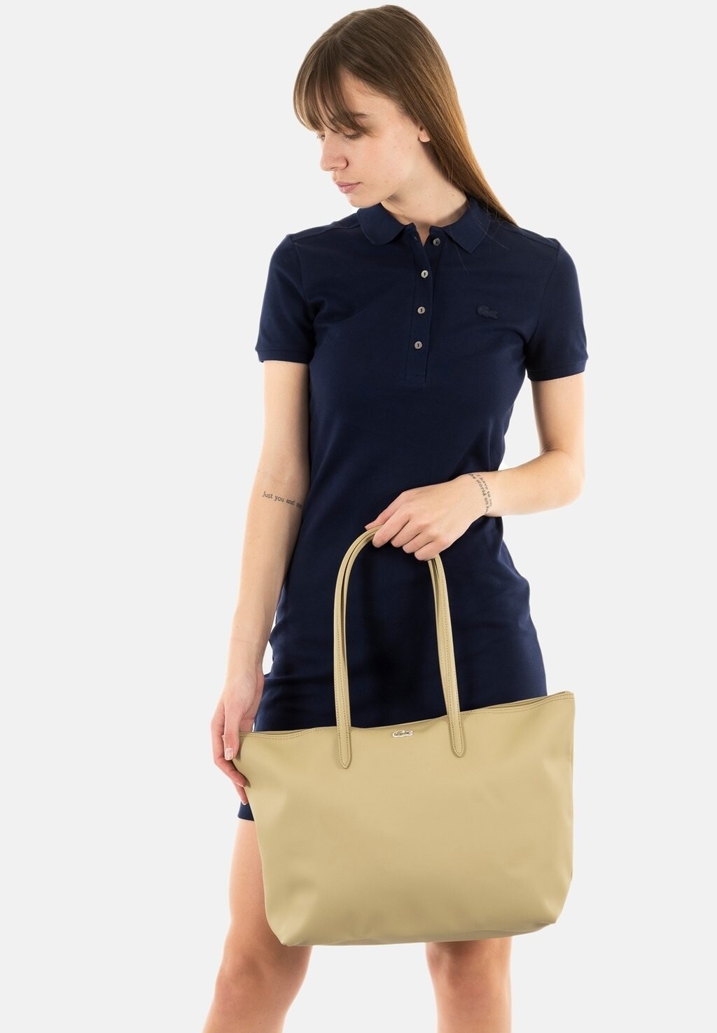 

Сумка Lacoste, бежевый