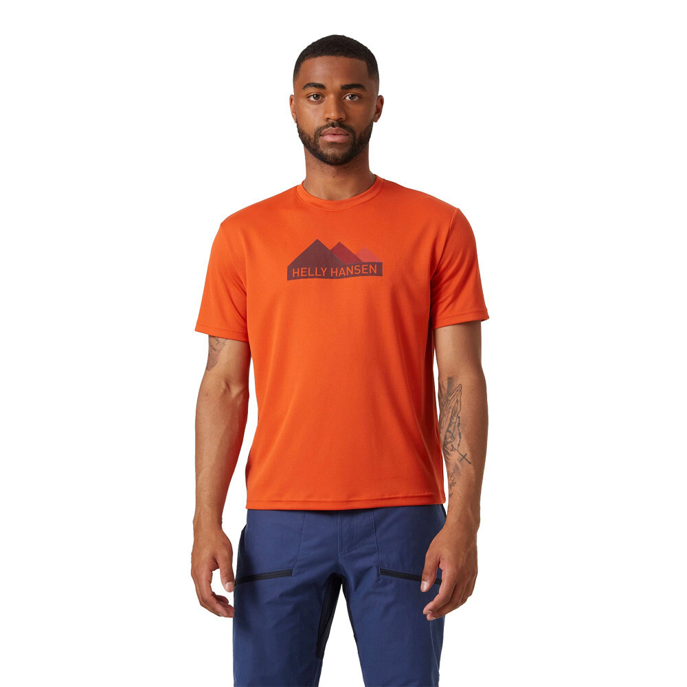 

Спортивная футболка Helly Hansen Tech Graphic, оранжевый