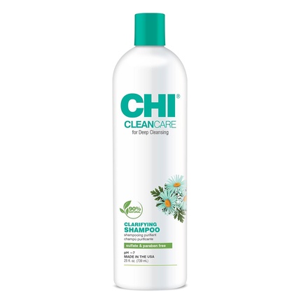 CHI CleanCare Осветляющий шампунь, 25 жидких унций chi volumecare шампунь для придания объема 12 жидких унций