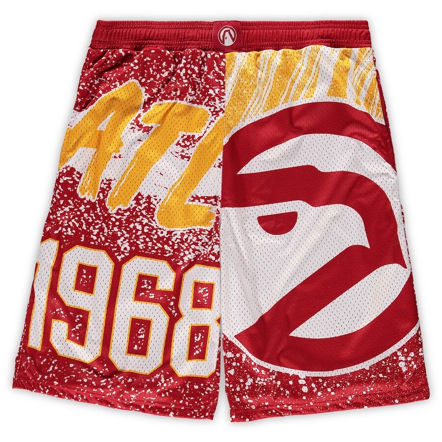 

Шорты Mitchell & Ness Atlanta Hawks, красный