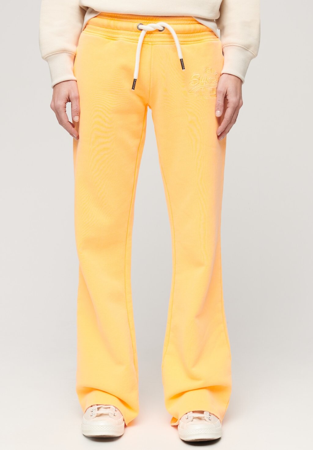 

Спортивные брюки VINTAGE LOGO FLARE JOGGERS Superdry, оранжевый