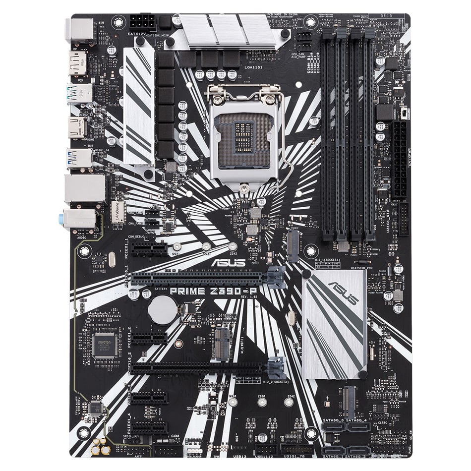 Материнская плата ASUS Prime Z390-P, LGA1151, DDR4 - фото