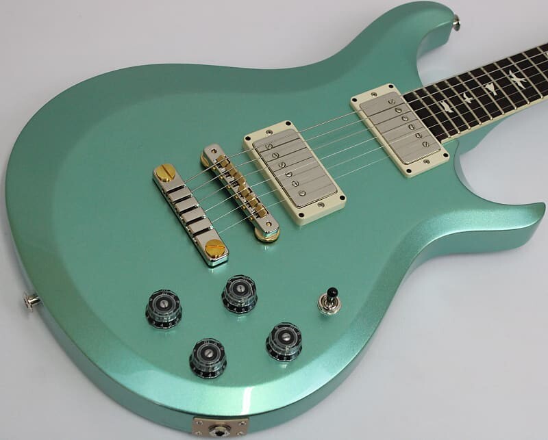 

2022 S2 McCarty 594 Thinline Электрогитара, Frost Green Metallic PRS