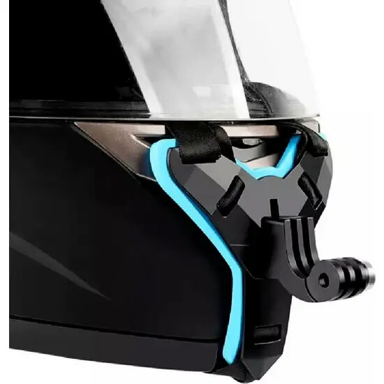 

Крепление на шлем Knmaster Helmet, совместимый со всеми экшн-камерами, синий