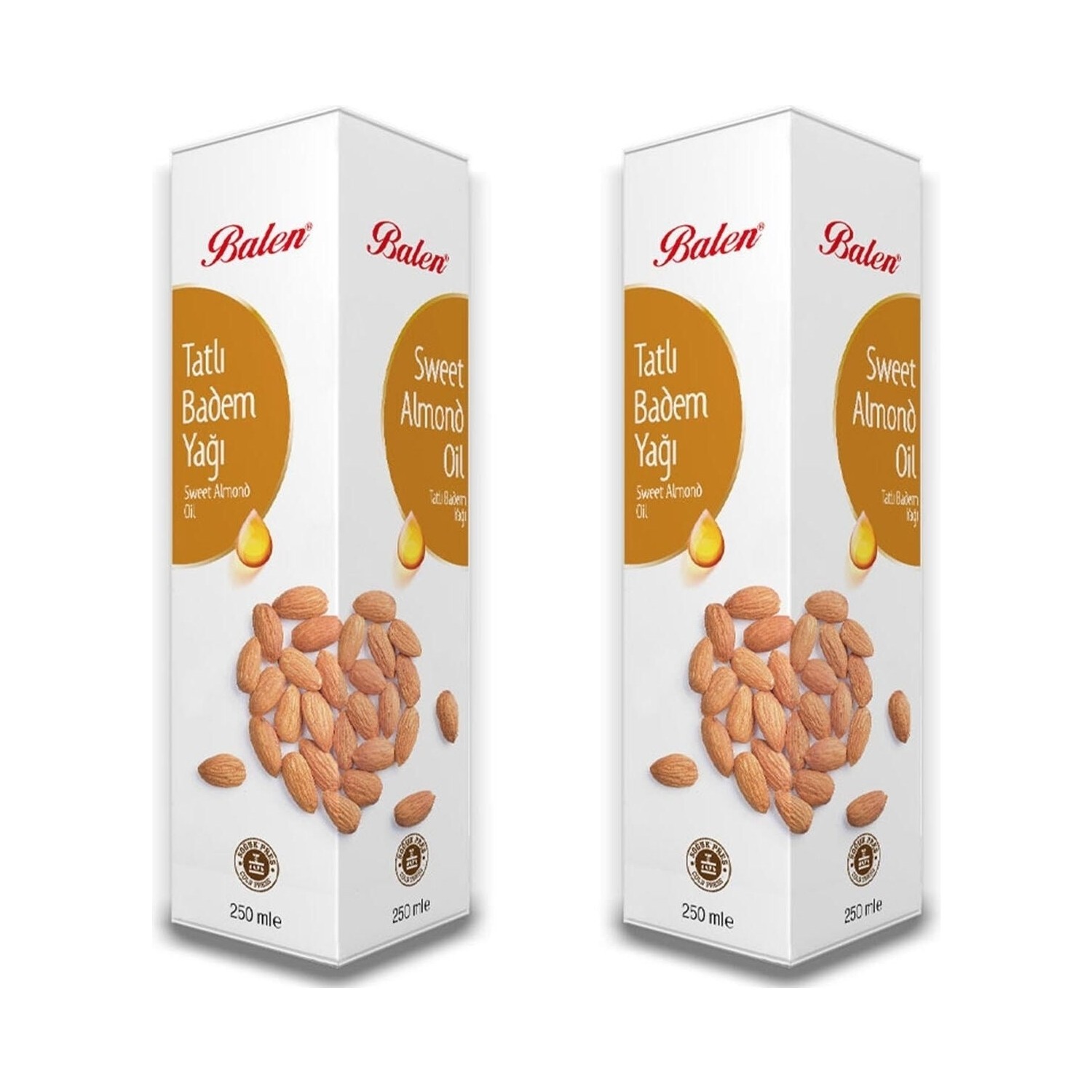 

Масло сладкого миндаля Balen 250 мл, 2 шт