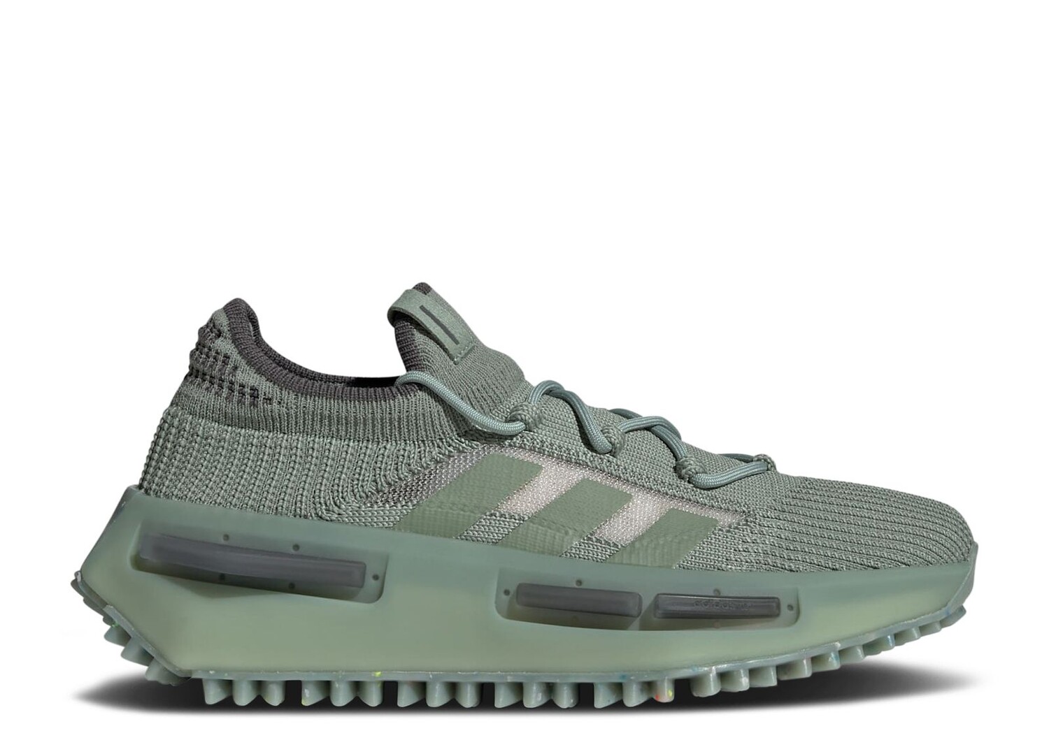 

Кроссовки adidas Nmd_S1 'Silver Green', зеленый, Зеленый;серый