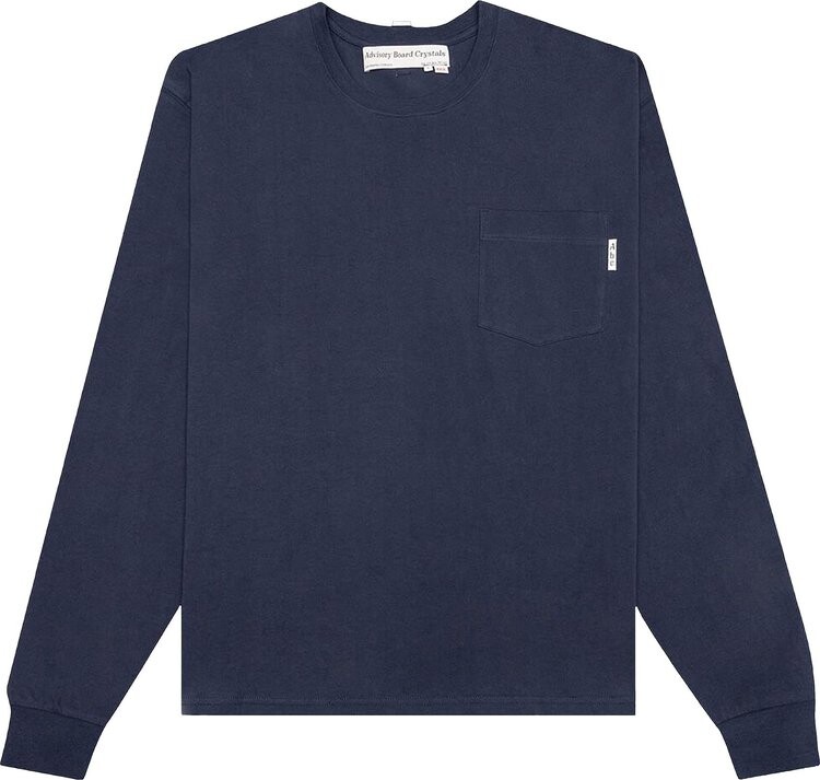 

Лонгслив Advisory Board Crystals Long-Sleeve Pocket Tee 'Azurite', синий