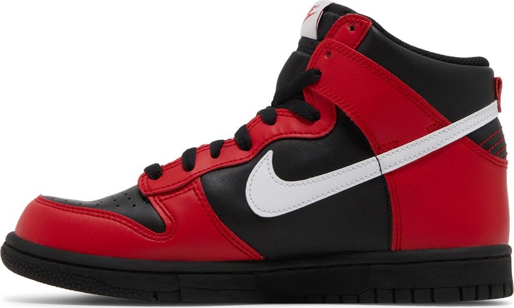 Заказать Кроссовки Nike Dunk High GS Black University Red, красный –  цены, описание и характеристики в «CDEK.Shopping»