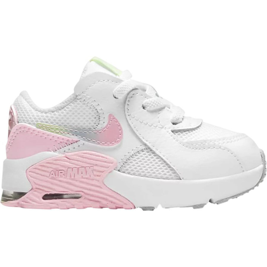 Кроссовки Nike Air Max Excee TD, белый/розовый кроссовки для малышей nike air max systm td разноцветный