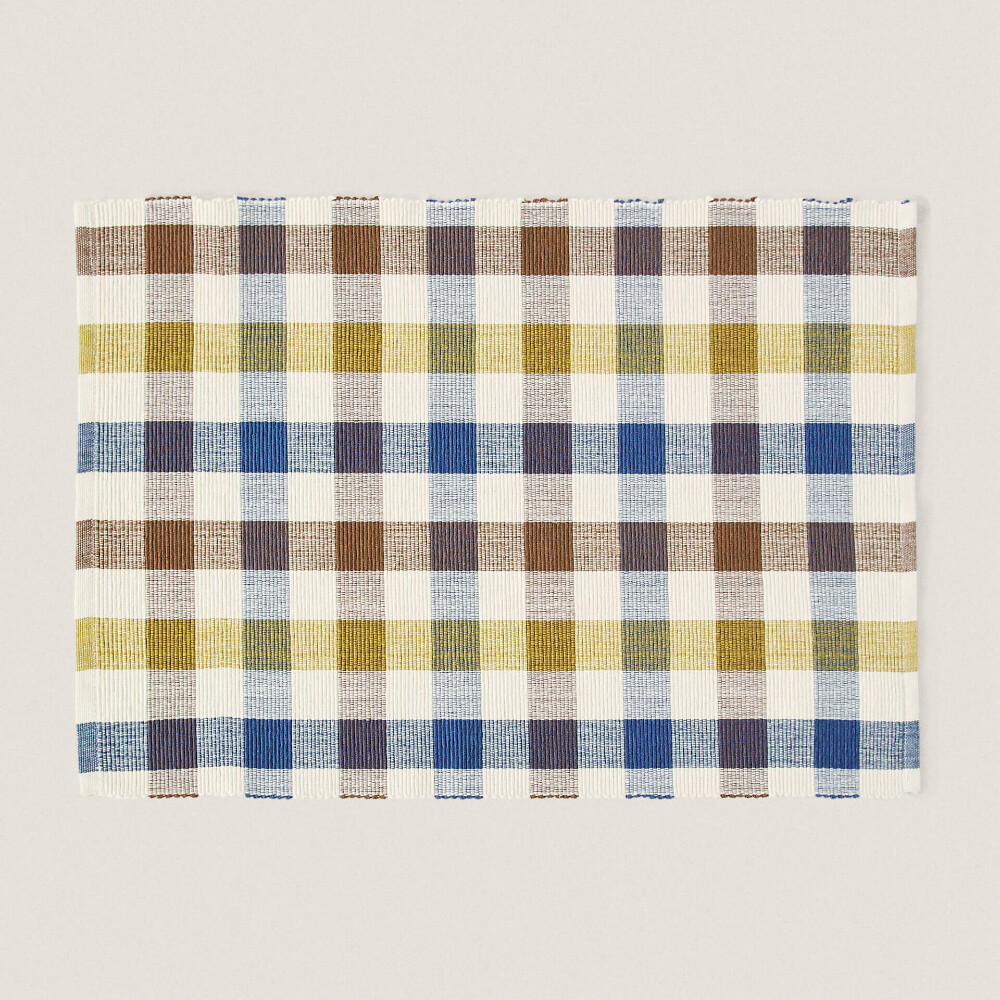 

Набор салфеток под столовые приборы Zara Home Cotton, 2 предмета, 35 x 50 cм, мультиколор