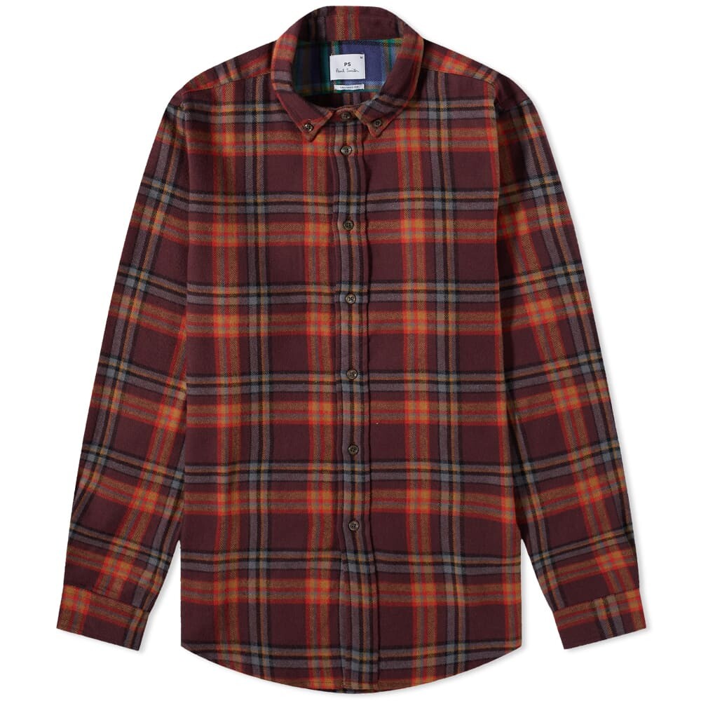 

Рубашка Paul Smith Button Down Checked Shirt
