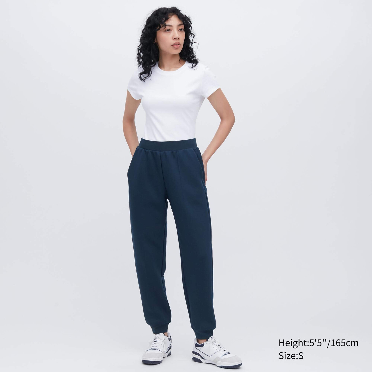 

Брюки-джоггеры Uniqlo Dry Sweat, синий