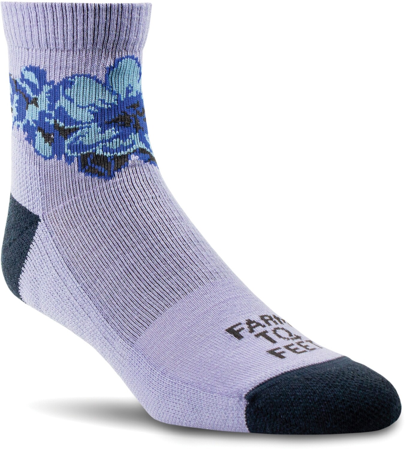 

Носки Raeford Light Cushion 1/4 Crew Farm to Feet, фиолетовый