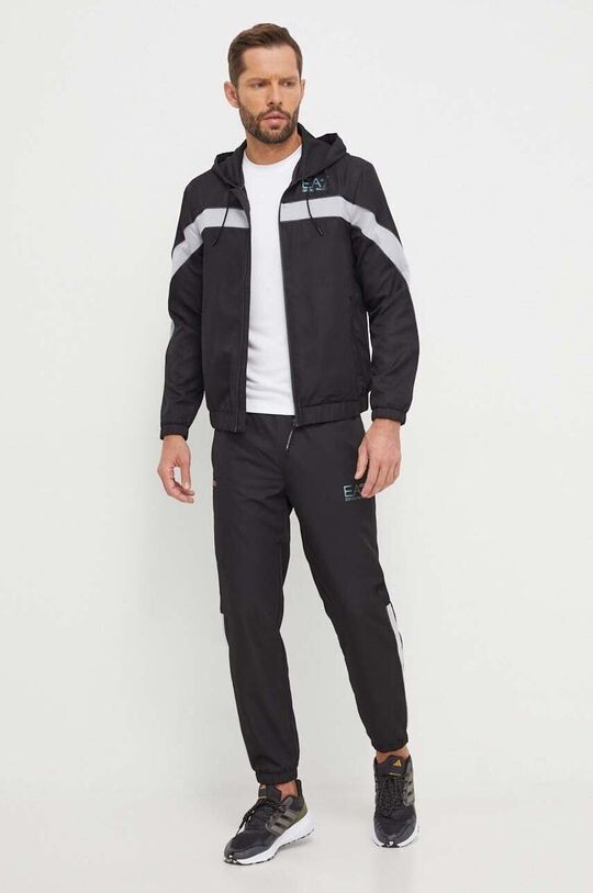 

Спортивный костюм EA7 Emporio Armani, черный