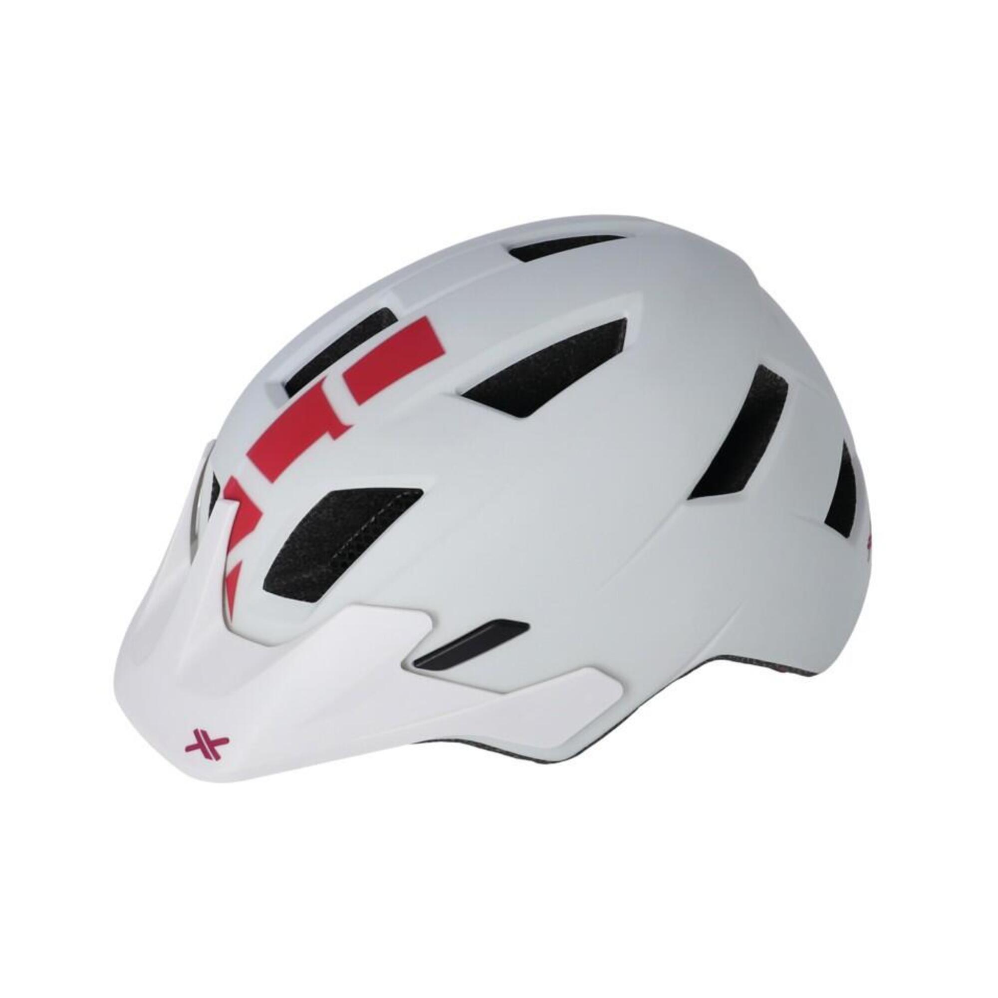Шлем XLC MTB BH-C30 бело-розовый, белый