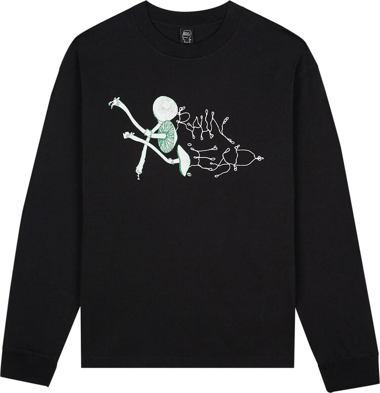 

Лонгслив Brain Dead Post-Human Laboratories Long Sleeve 'Black', черный