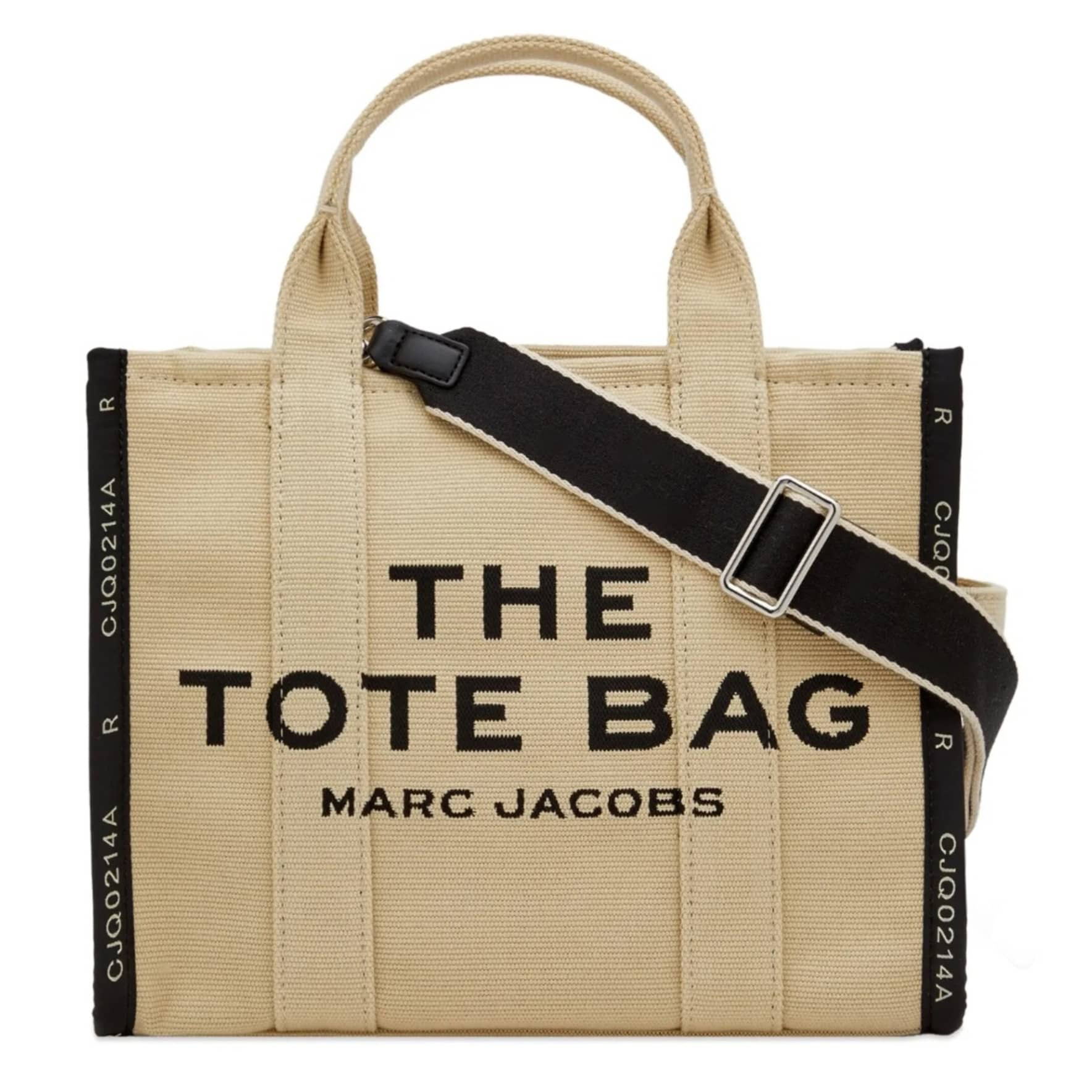 Сумка-тоут Marc Jacobs The Medium Canvas, песочный сумка тоут marc jacobs фактура зернистая розовый