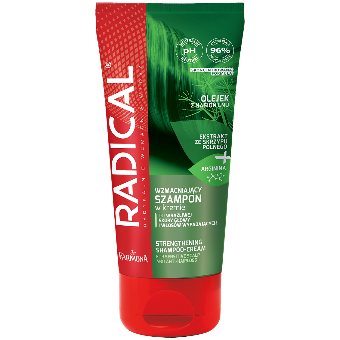 Radical крем-шампунь для чувствительной кожи головы, 200 мл