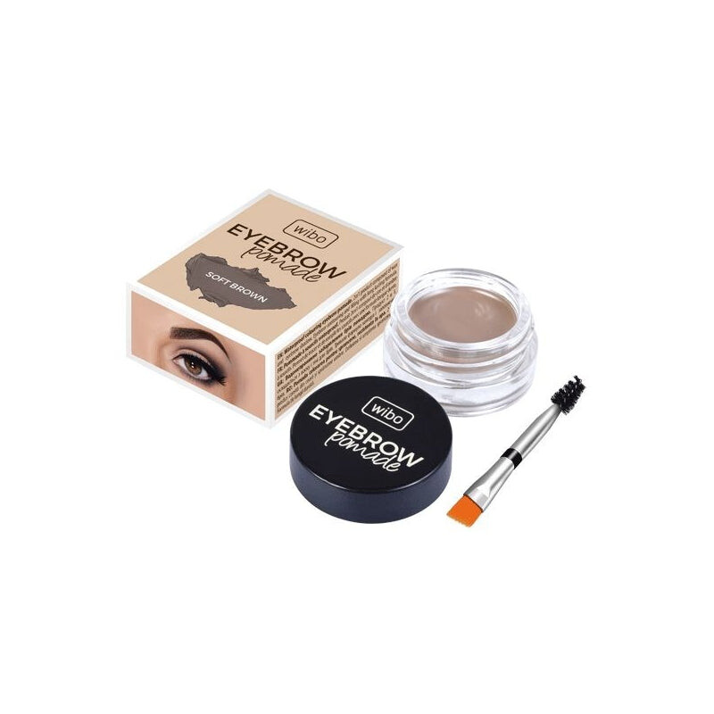 

Wibo Eyebrow Pomade водостойкая помада для бровей 1 Soft Brown 6g