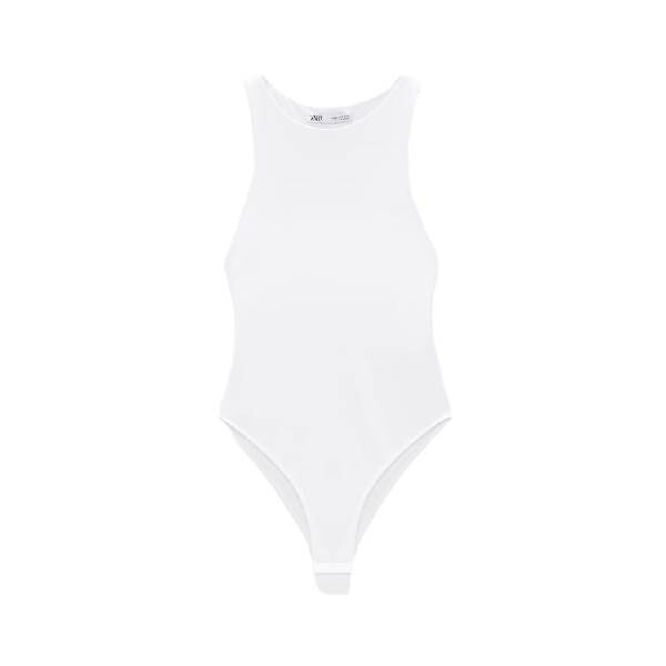 

Боди Zara Halter Neck, белый