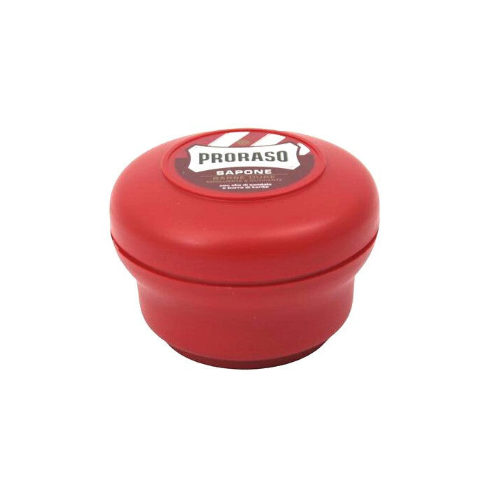 

Proraso Смягчающее мыло для бритья Sapone в тигле с маслом сандалового дерева и маслом ши 150мл