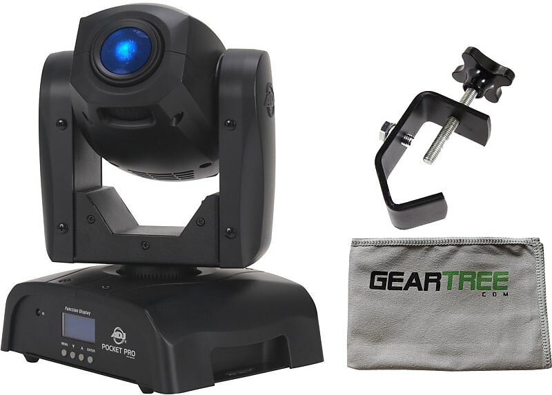 

Американский DJ Pocket Pro Mini Moving Head Light Bundle American DJ POC723