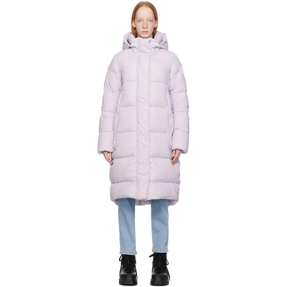 

Пуховое пальто Canada Goose Byward, светло-сиреневый, Фиолетовый