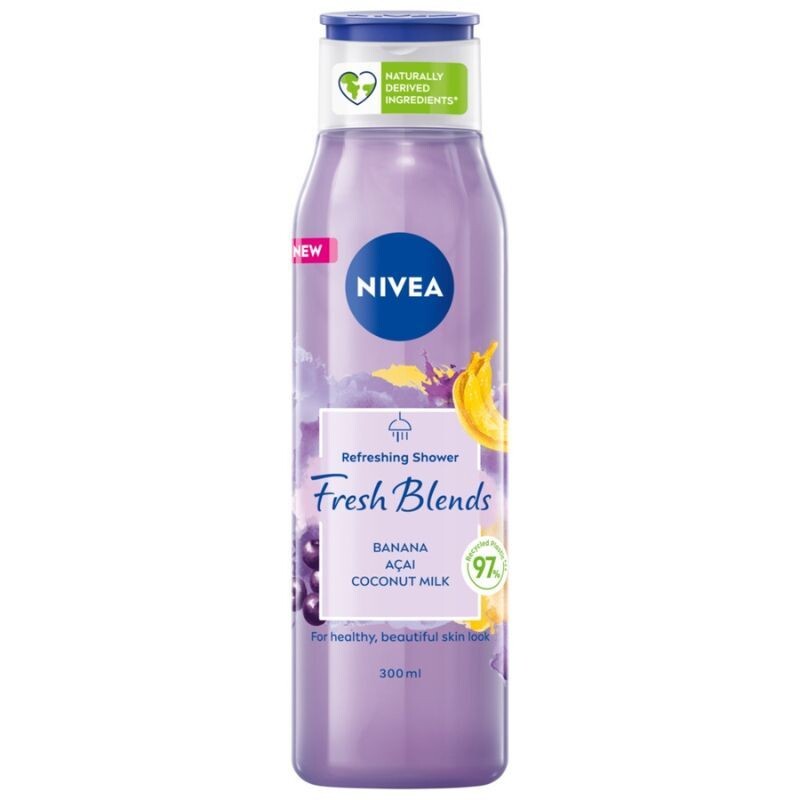 

Nivea Fresh Blends Acai i Banan гель для душа, 300 ml