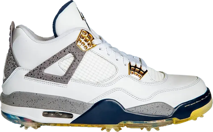 

Кроссовки Eastside Golf x Air Jordan 4 Golf Be You, белый