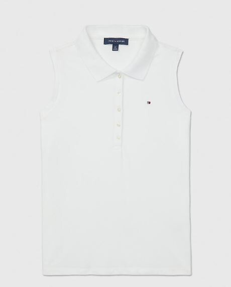 

Поло без рукавов Tommy Hilfiger Solid Sleeveless, белый