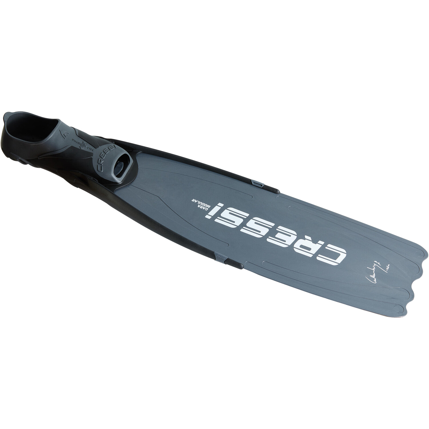 

Ласты Freediving Gara Modular серые CRESSI, светло-серый / черный