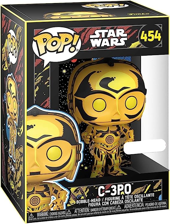 Фигурка Funko POP! Star Wars C-3PO Retro Series игрушка funko pop фигурка funko pop звездные войны феннек шэнд