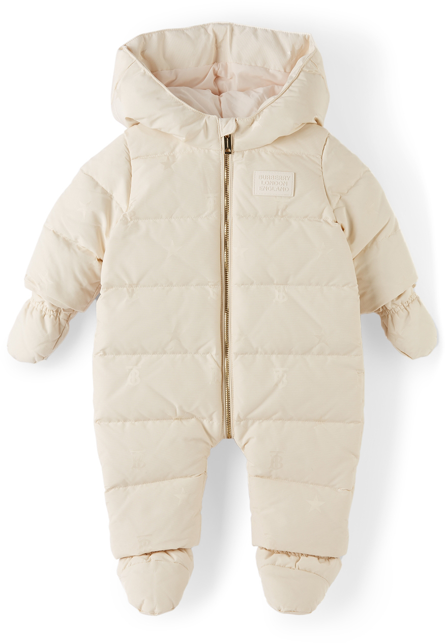 Burberry sale baby snowsuit