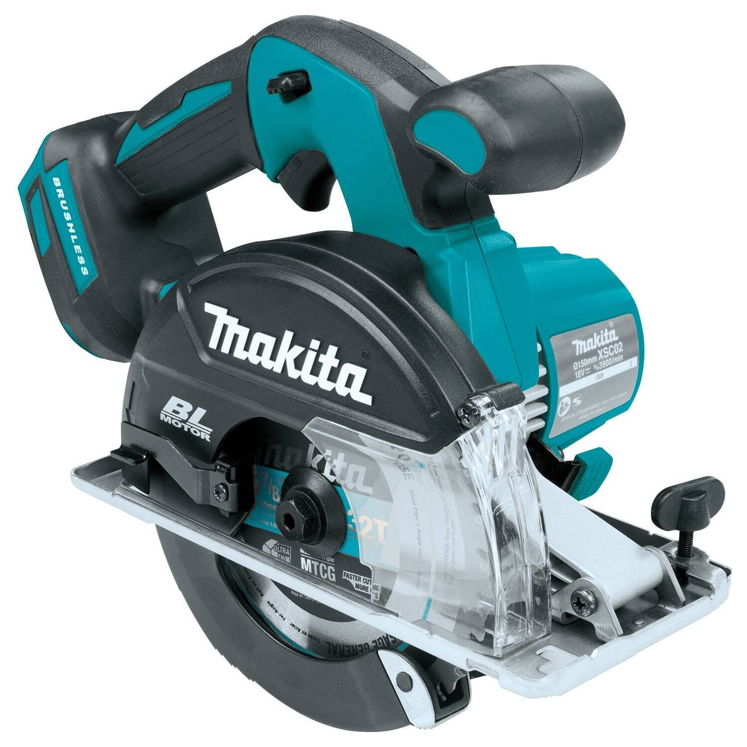 

Аккумуляторная циркулярная пила для резки металла Makita XSC02Z 18V LXT