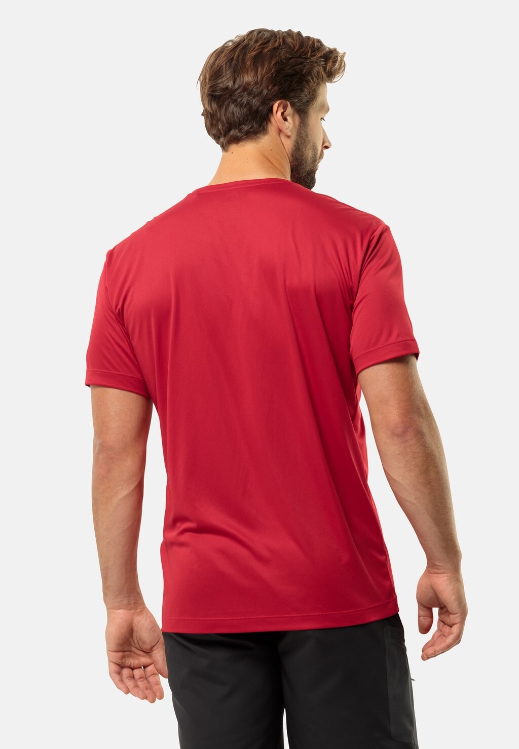 

Спортивная футболка Peak Graphic Jack Wolfskin, красный